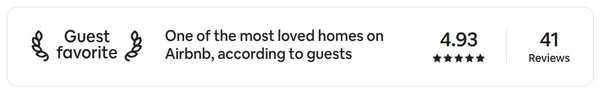 Airbnb guest favorite